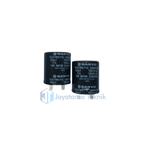 Kapasitor Motor Starting 40uF 160V-AC Sanyo
