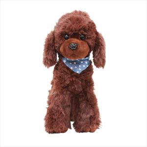 GOXBERK Kids Toy Home Decoration Party Gifts Sleeping Pillow Plush Doll Realistic Plush Poodle Stuffed Animals Plush Dog Toy Dog Plush