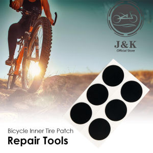6pcs/1set Glue free Bicycle Inner Tire Patches Bike Tyre Puncture Repair Tools