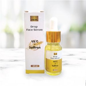 VIERA Serum Vitamin C & Saffron 10ml - Serum Kulit Perawatan Wajah Anti-aging