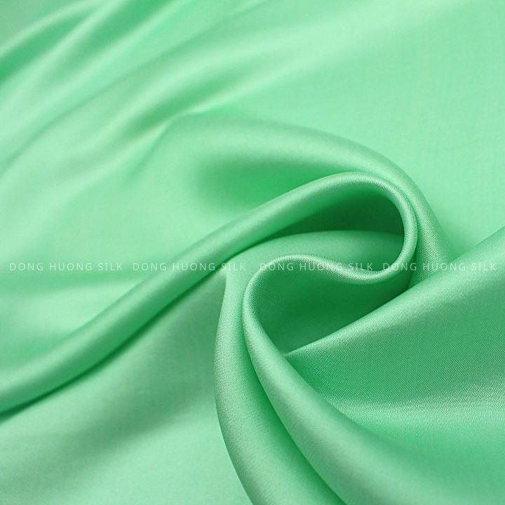 Vải Lụa Tơ Tằm Bảo Lộc (Trơn) – Set May Áo Dài 250x112cm – Lụa Tơ Tằm Sen  Silk Cao Cấp