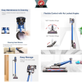 [Local Warranty] Trojan SGP8 19000PA Cordless Powerful Handheld Stick Vacuum Cleaner Water Tank W/Mop Pad. 