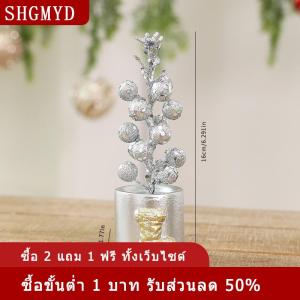 [COD] SHGMYD สแกนดิเนเวียการจัดผลไม้สีแดงสำหรับคริสต์มาสที่เรียบง่ายบ้านในบ้านในร่มการตกแต่งสไตล์อินสก์ท็อป