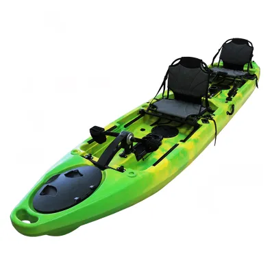 Double pedal power kayak canoe boat fishing boat floating boat fishing propeller power boat
