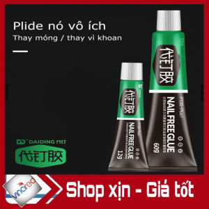 Keo siêu dính Nhật Bản tuýp 60g 10 năm ko bong - xanh