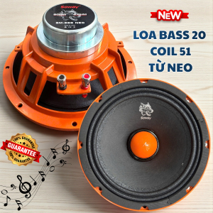Loa neo khối bass 20 coil 51 Soway (Giá 1 Cái) hàng nhập khẩu chất lượng cao màng vải sườn nhôm đúc