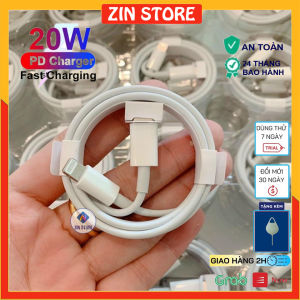 Cáp sạc siêu nhanh PD 20W Type- C sang Lightning - Zin máy