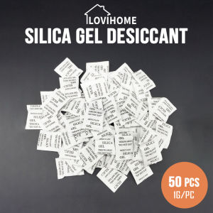 SG Silica Gel 50 pack of 1 gram Absorption Fungus Free Non Toxic Dehumidifier Desiccant Dry Keep Moisture Reusable for paper shoes food electronics pharmaceutical packet drying agent sachet dessicant drybox box