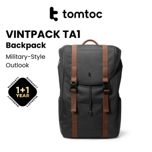 Tomtoc VintPack TA1 Laptop Backpack | 15.6-inch | 22L