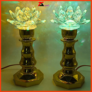 [GIÁ 1 CẶP - PL18] Cặp pha lê trang trí tủ thờ thờ phật pha lê thờ cúng cặp pha lê phong thủy