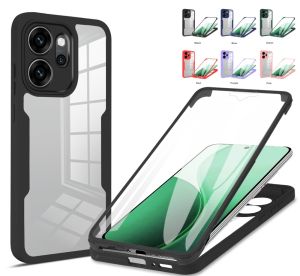 360 Full Body Screen Protector Transparent Case For OPPO Reno 14 Pro 14F Reno14 Reno14F 5G Shockproof Phone Cover