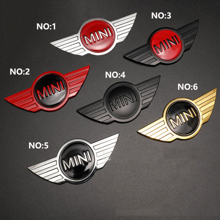3D Metal Mini Cooper Sticker for Small Cars Front Badge Logo with ...
