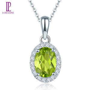 Pendant Necklace Solid 925 Sterling Silver Natural Blue Topaz Peridot Garnet Citrine Amethyst
