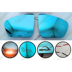DEFILUFI TOYOTA HIACE 200 300 SIDE MIRROR GLASS RINNING SIGNAL BLIND SPOT DETECTION BSD BLUE SPJ SPE