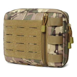 Tactical Molle Admin Pouch Multi-Purpose-Cut Utility Pouch Modular EMT EDC Organizer Tool Pouch Bag
