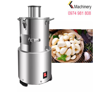 Máy bóc vỏ hành tỏi khô model JC-003 năng suất 20kg/giờ công suất 200W