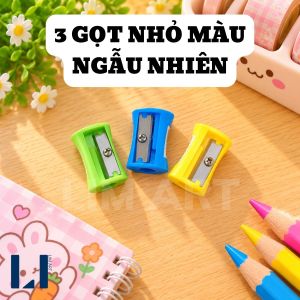 Gọt bút chì chuốt bút chì mini - Chất liệu kim loại lưỡi dao không ghỉ LIM ART