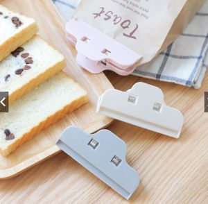 New Portable Kitchen Food Storage Folder Moisture Proof Anti Damage Food Packaging Sealing Clip