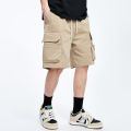 ✶M-5XL Cotton Lelaki Seluar Pendek Black Big Size Shorts Men Summer Plus Size Drawstring Multi Pocket Loose Casual Cargo Short Pants Men Seluar Pendek Lelaki Saiz Besar❧. 