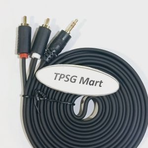 Cáp loa 1 ra 2 dài 1.5m - 3m - 5m (Cáp 3.5 ly ra 2 AV)
