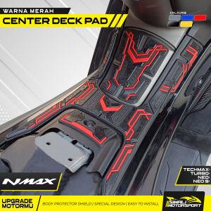 Center Deck pad Cover Nmax Techmax Turbo Neo Neo S Rubber Karet Keren Murah Yamaha