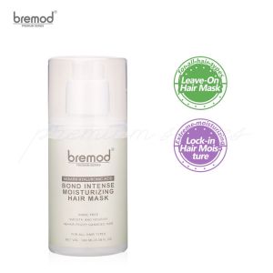 Bremod Premium Hair Keratin Hyaluronic ACID Bond Intense Moisturizing Mask Rinse Free 100ml BR-H041