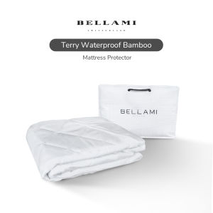 Bellami TERRY Waterproof Bamboo Mattress Protector - Single to King Size