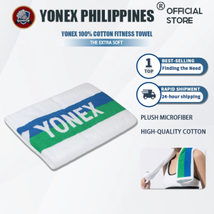 YONEX Sport Towel Quick-Drying Cotton Badminton Tennis Running Fitness Sweat-Absorbing Towel