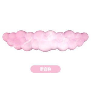 New Cloud Gradient Color Keyboard Wrist Rest Large Size Slow - Rebound Memory Foam Silicone Wrist Support | Barangan Berkualiti Reka Bentuk Praktikal Mudah Guna
