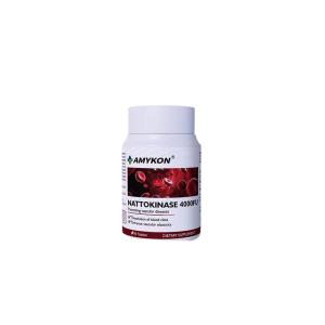 Amykon Hyperactive Nattokinase Hirudin 90 Tablets/Bottle Red Yeast Rice & Hirudin Cardiovascular and Cerebrovascular Health Care Health Supplements for Middle-Aged and Elderly People