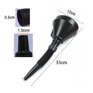Oiler Filter Funnel Car Repair Tool Oil filling Equipment With filter flexible tube Refueling Funnel