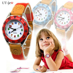 Kids Watch Girls Cool Fashion Cartoon Quartz Watch Fabric Strap Wrist Watch for Kids Girl Boy Children Gifts Student Trend Casual Leather Watch