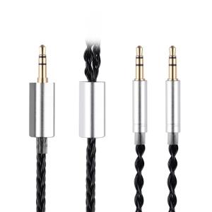 Upgraded Hifi Earphone Cable 3.5mm/4mm To 2x 2.5mm Split Connectors For HE400I/560 HE350 HE6se sundara anadda