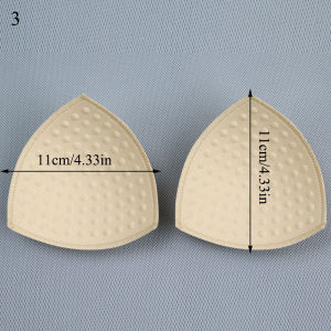 2 Pieces (1 Pair) Chest Pad Bra Pads Swimsuit Pads Bra Padding Chest Enhancers Foam Insert Chest Cup Breast Enhancer Bikini Padding -15 Styles Available