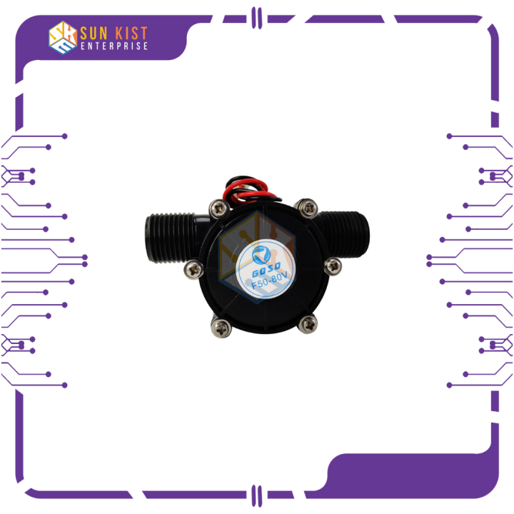 Micro Hydro Generator 80V 10W DC Micro Hydro Generator Tap Water Flow Hydraulic DIY high power flow