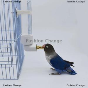 [COD] Fashion Change 130ml Parrot Water Dispenser Drinking Bottle Hanging Automatic Feeder Cage Accessories For Chinchillas Rabbit