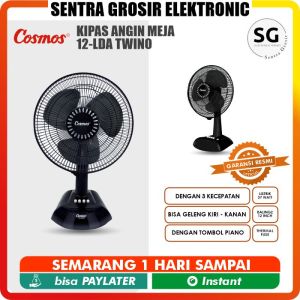 Cosmos Kipas Angin Meja 12 Inch 12-LDA Twino  Desk Fan 12 LDA Twino Kipas Duduk