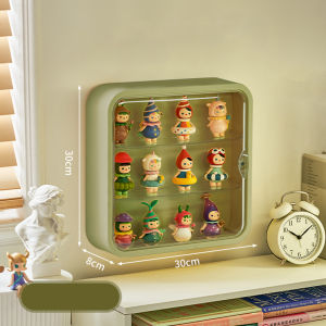 กล่องใส่ตุ๊กตากันฝุ่น สำหรับโชว์โมเดล ของสะสม ฟิกเกอร์ ตุ๊กตา Pop Mart กล่องฟิกเกอร์ ตู้โมเดล กล่องอะคริลิค ตู้โชว์ติดผนัง เเข็งเเรง ทนทาน ไม่หลุดง่าย