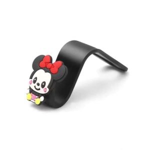 ASRV Cute Cartoon Character Car Hook for Interior Decoration and Storage