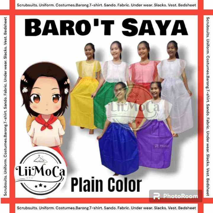 L.CO'S Baro't Saya (KASUOTANG FILIPINO/ Traditonal Costume) | Lazada PH