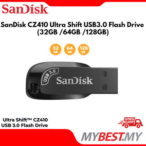 SanDisk CZ410 Ultra Shift USB3.0 Flash Drive (32GB /64GB /128GB)