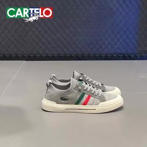 Cross-Border Hot Caro Crocodile CARO Lazy  Mens Shoes Spring and Autumn Slip-on Low Top   Casual Sneakers ☺1130