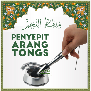 Clip Arang Penyepit Arang Tongs Stainless Scallop Steel Charcoal Tongs Tweezers Clip Accessories dan bukhoor kecil panjang Mudah untuk kl 夹子
