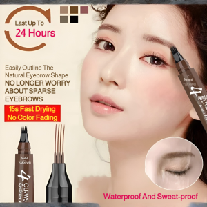 Genuine Four Pronged Eyebrow Pencil Waterproof Sweat Proof Long Lasting Non Fading Female Root Clear Wild Eyebrow Official防水防汗四叉眉笔
