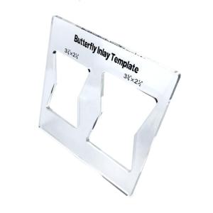 Butterfly Key Inlay Template Set Router Slotting Auxiliary Tool Slot Cutting Bow-Tie Perfect Bow-Tie Joint Woodwork