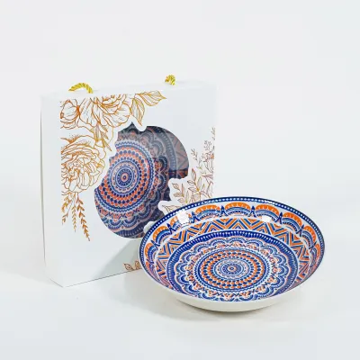 Ceramic Plate Doorgift Printed Plate Thank You Box Plate with Box Goodies Souvenir Pinggan Kaca Murah Buah Tangan Kahwin Wedding Event Tunang Akikah