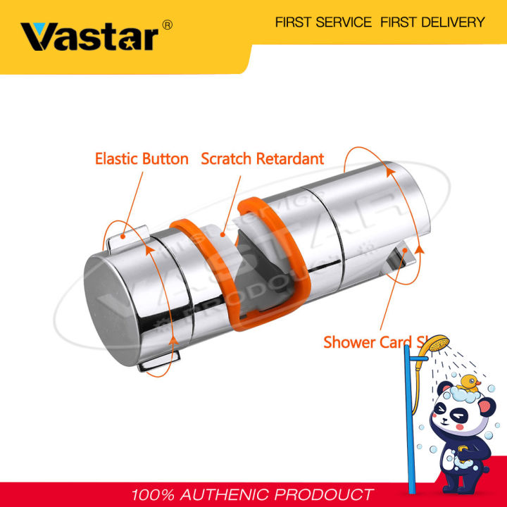 Vastar 1 Pcs Universal Slider Showerhead Holder Hand Shower Rail Head ...