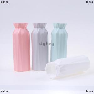 [COD] dgheg แจกันดอกไม้พลาสติก Creative Nordic ตกแต่งบ้านเลียนแบบแจกันเซรามิค