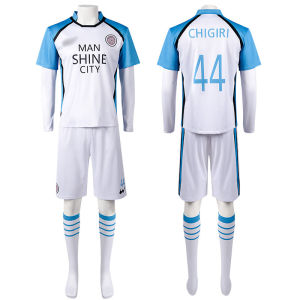 HZ Anime Blue Lock Jersey Cosplay Sae Hiori Chigiri Bastard Munchen Top Shorts Sportswear Costume Football Uniform Halloween ZH