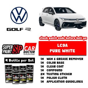 Volkswagen Golf R 🚗✨ Original Touch Up Paint Combo Set DIY Scratch Removal Brush Type Calar Kereta Repair Kit Aikka